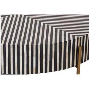 Mesa de Centro Decorativa Ecológica con Incrustaciones de Hueso y Arte de Incrustación a Mano de Primera Calidad para Muebles de Sala de Estar de Lujo a Precio de Descuento - Product Image 4