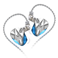 KZ ASF 5BA-auriculares internos de alta fidelidad, dispositivo de audio con estructura equilibrada, Monitor DJ, cancelación de ruido