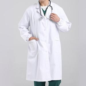 Blouse de laboratoire médicale professionnelle, respirante, légère, multi-poches, durable, confortable, antistatique, blanche, uniforme - Product Image 1