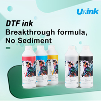 Encre DTF blanche de haute qualité 1000ml pour imprimante Epson L805 I3200 L1800 DTF fabricant d'encre pigmentée de transfert textile Premium