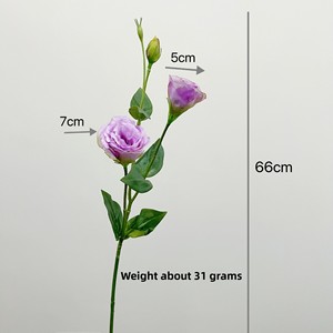 <span class=keywords><strong>Fiori</strong></span> Artificiali di Eustoma a 3 Teste, Stile Nordico, Alta Qualità, per Decorazioni Domestiche, Ispirati alla Lingua <span class=keywords><strong>dei</strong></span> <span class=keywords><strong>Fiori</strong></span> Yang - Product Image 5