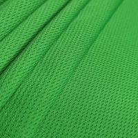Tejido deportivo de punto de malla ojo de pájaro 100% poliéster con tecnología Wicking para camisetas de fútbol