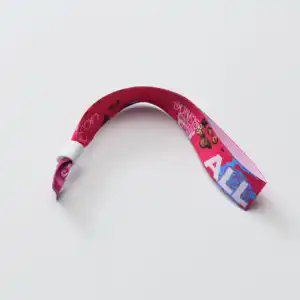 Personalization Factory Custom Originality Party Nylon Fabric Printing Inkjet Bracelets Wristband With Lock