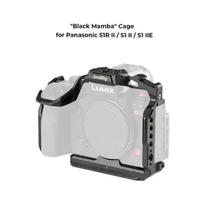 Jaula para Cámara Black Mamba para S1R II/S1 II/S1 <span class=keywords><strong>IIE</strong></span> con Múltiples Puntos de Montaje, Soportes para Micrófonos, Luz y Monitor - Product Image 3