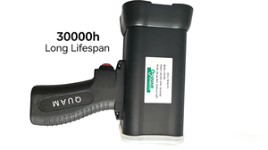 Lámpara UV Portátil de Mano QUAM UV330, Luz Negra UV para Pruebas No Destructivas Industriales, Inspección NDT, 365nm, Alta Intensidad, IP55 - Product Image 4
