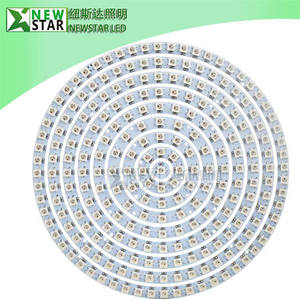 WS2812 Anneau <span class=keywords><strong>LED</strong></span> adressable DC24V 1-241LEDs Noir/Blanc PCB 5050 <span class=keywords><strong>RGB</strong></span> Pixel Light pour DIY Robotics & Smart Decor - Product Image 1