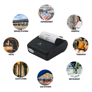 Zywell không dây di động máy in hóa đơn nhiệt 80 mét Bluetooth <span class=keywords><strong>Wifi</strong></span> cho điện thoại cầm tay <span class=keywords><strong>POS</strong></span> Máy in - Product Image 5