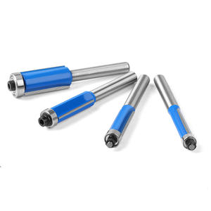 6mm 8mm 1/4インチシャンク木工用超硬フラッシュトリムルータービット木材フライスカッター1/4 5/16 3/8 1/2インチ大工道具 - Product Image 2