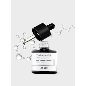 [Pour Afreeca uniquement][COSRX] Huile visage au rétinol 0,5% 20ml pour raffermir et soigner les rides profondes avec du squalane et de la vitamine E - Product Image 1