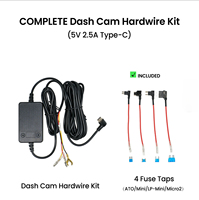 Kit de Cableado Universal con Pantalla Digital de Voltaje y Fusible, Compatible con el 99% de las Cajas de Fusibles de Vehículos, Kit de Instalación de Cableado para DashCam