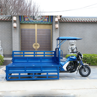 Tricycle cargo Hanwei Power, performance fiable, transmission 5 vitesses, 200cc, pour transport communautaire