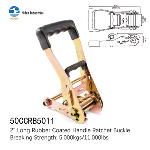 ตัวรัดสายรัดสินค้า HIDEA ขนาด 2 นิ้ว พร้อมหูจับยาง รับน้ำหนักได้ 5000 กก. สำหรับ<span class=keywords><strong>รถ</strong></span>บรรทุกและรถพ่วง - Product Image 4