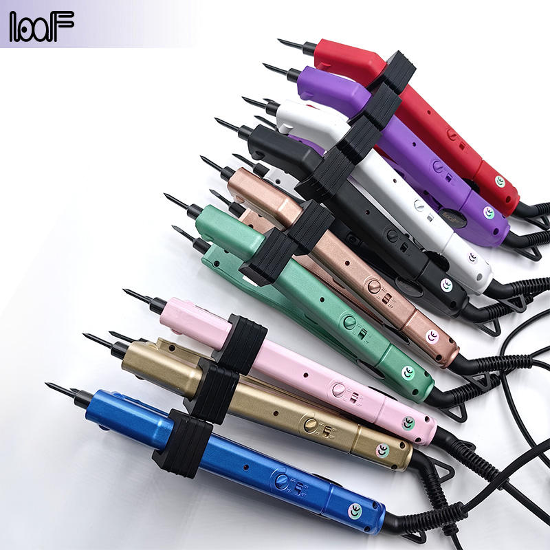 Loof Professional Hair Extensions Tools Kit For Beauty Salon,Fast Shipping With Dhl/fedex,/l-tip/u-tip V Light Hair Connecter