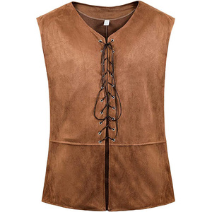 Chaleco pirata para hombre Chaleco pirata renacentista para hombre Chaleco gótico Steampunk - Product Image 2