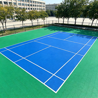 Dalles de sol sportives modulaires à absorption des chocs, promotionnelles, à faible entretien, à emboîtement, pour les lieux sportifs