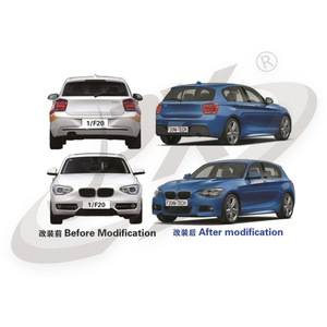 Kit de Carrocería Completo para BMW Serie 1 F20 F21, Parachoques Delantero y Trasero, Faldones Laterales, Material PP, Compatible con Modelos 2012-2014 - Product Image 3