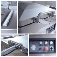 HVC-610S/2A Doppelkammer Kommerzieller Edelstahl-Beutelverpackungsautomat für Rindfleisch, Meeresfrüchte und Trockenlebensmittel mit Frischhaltefunktion