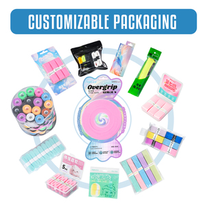 KB HC-0417 Vente Flash : Overgrip Antidérapant Respirant en PU pour Badminton, Tennis et Pickleball – Absorption de la Transpiration, Adhérence Optimale - Product Image 6