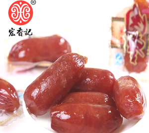 Salsiccia di Maiale Piccante Hongxiangji, Snack Pronto da Mangiare, Confezione da 100g, Texture Morbida, Fast Food, Mini Salsiccia per il Tempo Libero - Product Image 3