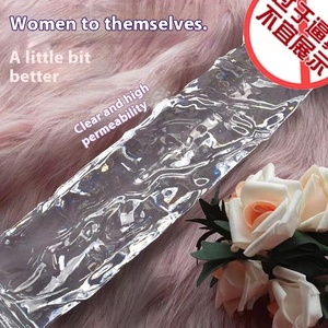 Approvisionnement d'usine Masturbateur Féminin Transparent Gode En Silicone Souple Vibrateur Cristal Faux Pénis Simulation Produit De Sexe Pour Adulte - Product Image 2