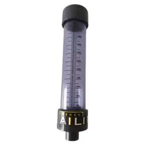 500L/H PVDF材料透明校准柱，用于计量泵流量校准管