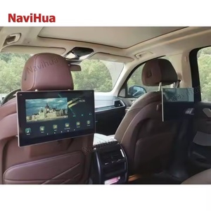 Navihua Android Full <b>Touch</b> <b>Screen</b> Car Back Seat Headrest <b>Monitor</b> Multimedia Entertainment for BMW X5 G05 Ratable IPS - Product Image 2