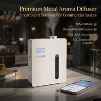 Diffuseur d'arômes intelligent 300 ml, grande capacité, luxe, contrôle via APP 24h/24, machine à parfum en aluminium pour maison et hôtel, vente en gros