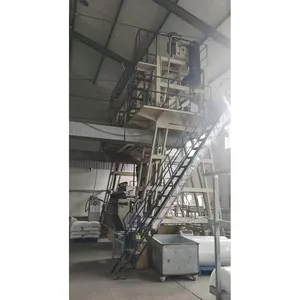 Second hand Nanxing 1250mm ABC pe film blowing machine