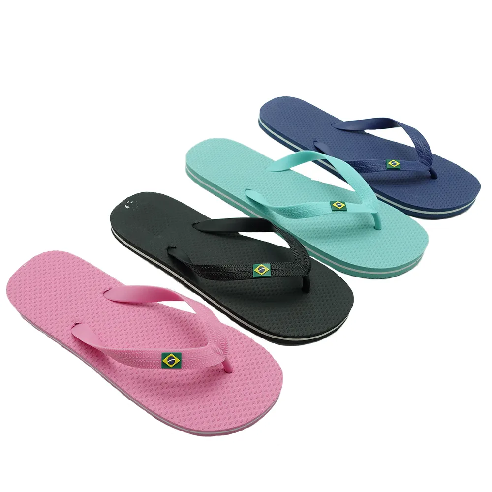 2024 China Supplier Cheap Women&men summer slippers pvc flip flop Slippers comfortable eva custom logo latest design flip flops