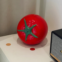 Vente en gros et sur mesure de lampes d'ambiance modernes minimalistes en forme de tomate pour salons, chambres à coucher et chambres d'enfants