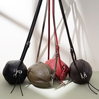 Sac à bandoulière en cuir de mouton véritable tanné végétal, tendance 2027, personnalisable ODM/OEM, sac à main polyvalent et élégant