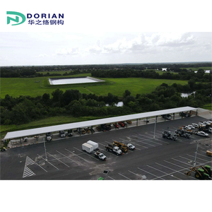 20x20 tùy chỉnh kết cấu thép đơn giản xe nhà để xe xây dựng - Product Image 3