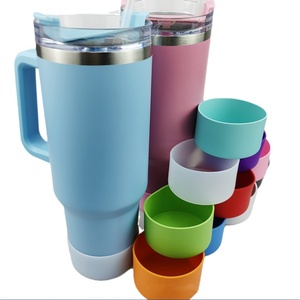 Nouvelle Housse de Protection Antidérapante en Silicone pour Bouteille d'Eau, Manchon de Protection pour le Fond des Bouteilles d'Eau Sportives - Product Image 4