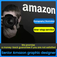 Service de conception graphique et de retouche photo professionnelle, édition vidéo pour images primaires et secondaires destinées aux vendeurs AMZ/Shopify/eBay, agence OEM