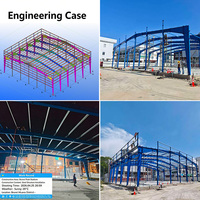 Edificio de Almacén de Estructura de Acero Prefabricada, Tamaño Personalizado Disponible, Acero al Carbono Q355, Diseño Personalizado Directo de Fábrica de China