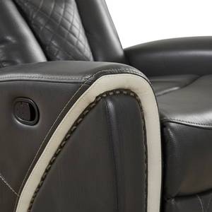 Juego de Sofás Convertibles Europeos Modernos de Poliuretano y Cuero Combinados con Almacenamiento, Sillón Reclinable Ergonómico, Muebles para Sala de Estar - Product Image 5