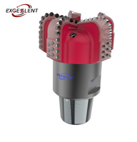 Personnalisation de forets PDC forgés à 3, 4, 5, 6 ou 7 lames de 12,5 pouces/317,5 mm pour le forage de puits de pétrole, de gaz et d'eau