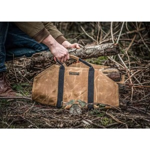 Échantillon gratuit : Sacs porte-bûches en toile cirée, prix usine, pour le stockage en vrac de bûches de bois de chauffage et les transporteurs de bois de chauffage - Product Image 5
