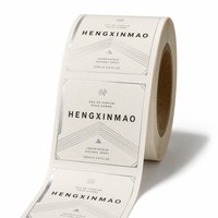 Etiquetas Adhesivas Personalizadas al por Mayor para Botellas de Cosméticos, de PET Transparente con Lámina Plateada en Relieve, Ecológicas y de Lujo