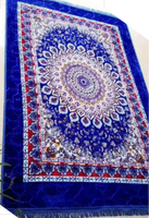 Tapis d'art imprimé en 3D de luxe léger style moderne hôtel salon marocain et tapis de mosquée rembourrage en polyester