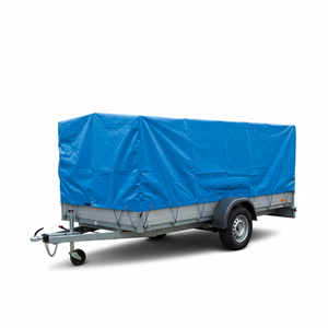 Bâche en PE enduite de PVC ignifuge <span class=keywords><strong>pour</strong></span> toiture, tente en plastique écologique, résistante aux taches, imperméable, en polyéthylène robuste - Product Image 1