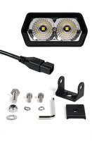 Projecteur de travail IP67 9-30V 3,5 pouces 2 LED Combo Spot/Flood pour 4x4, VTT, SUV, Camion, Remorque