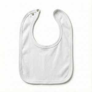 Babero de algodón de color liso personalizado al por mayor, protector de vientre, toalla para la saliva, paño suave para eructos para bebés recién nacidos, niños y niñas, lactancia - Product Image 3
