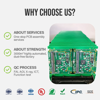 Fabricante de PCBA, Ensamblaje de PCB Integral para la Industria Automotriz, Pruebas AOI, Acabado de Superficie ENIG/HASL
