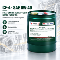 Huile moteur diesel entièrement synthétique haute performance AVIC HANGTE CF-4 0W-40 17L pour camions, générateurs, engins de construction