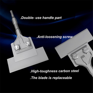 5 trong x 9.84 trong SDS Max sàn scraper để loại bỏ hiệu quả của gạch dính từ bê tông - Product Image 5