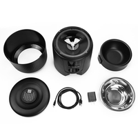 Comedero Programable para Mascotas de Calidad Superior con Temporizador Digital, Pantalla LCD y Gran Capacidad para Comida y Agua de Perros en Interiores
