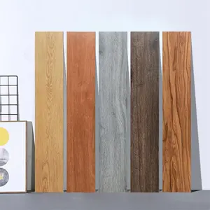 Cheap price stocked Tile 150x800 Wood Look Ceramic Tile for sales