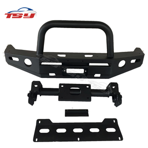 Barra frontal de acero negra, para FJ79 Land <span class=keywords><strong>Cruiser</strong></span>, <span class=keywords><strong>2022</strong></span> - Product Image 1