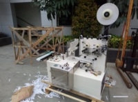 Machine d'emballage automatique à grande vitesse pour cure-dents, avec impression recto-verso en deux couleurs, pour emballage papier et film plastique